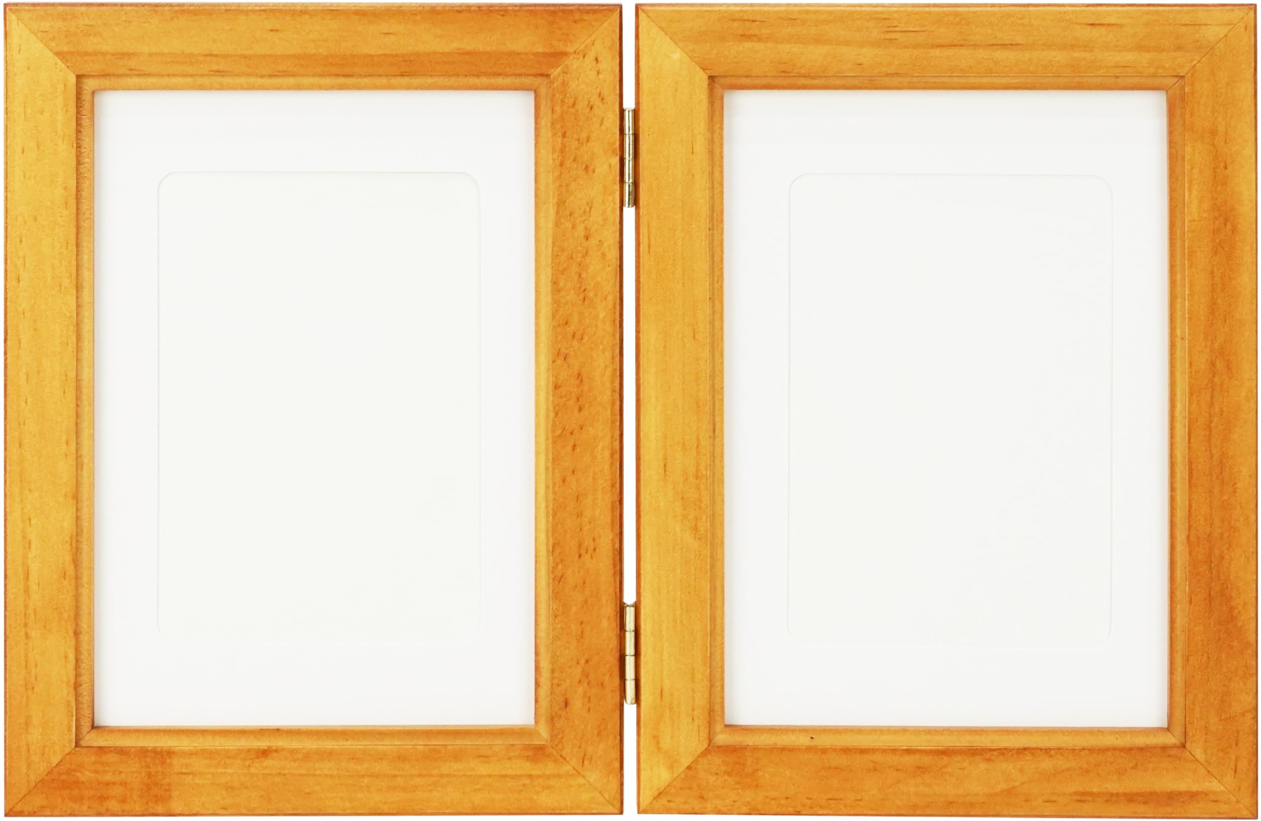 Amazon.co.jp: 万丈 VANJOH フォトフレーム 木製ダブルフレーム