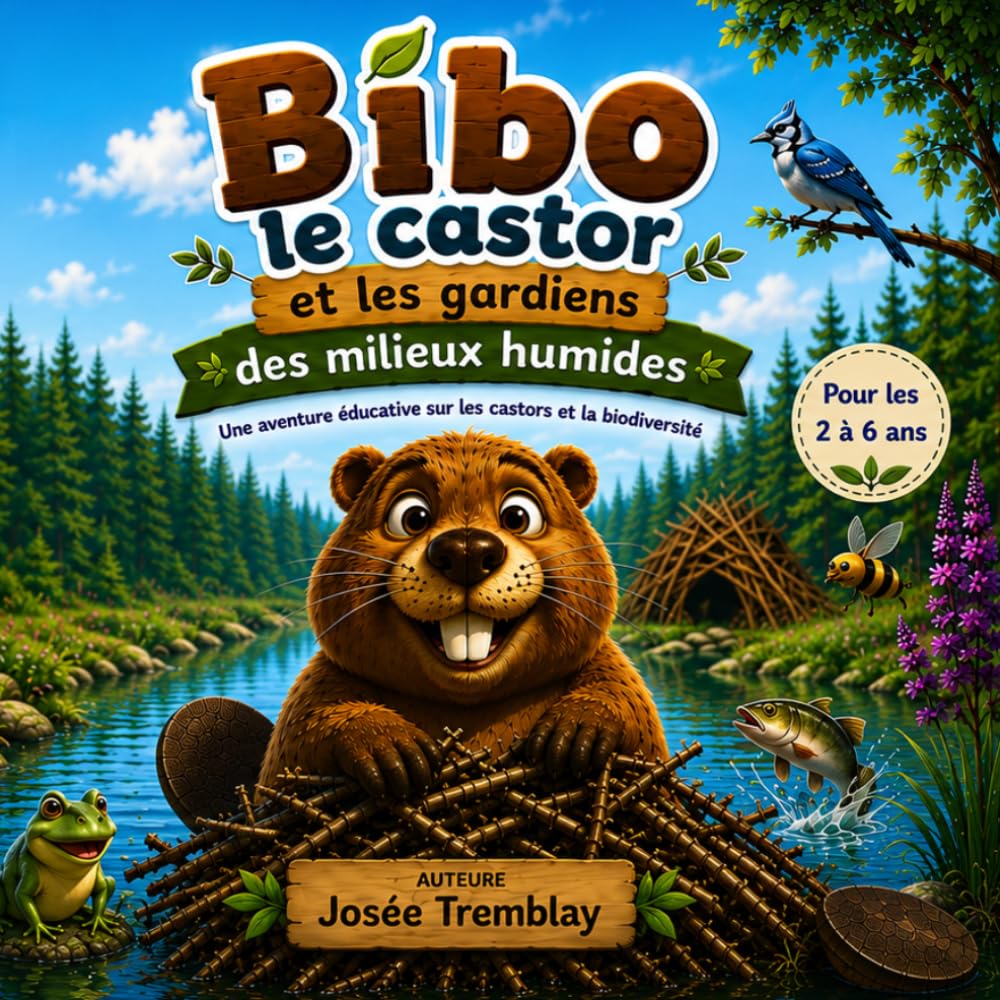 Bibo le castor et les gardiens des milieux humides (Les petits gardiens de la nature)