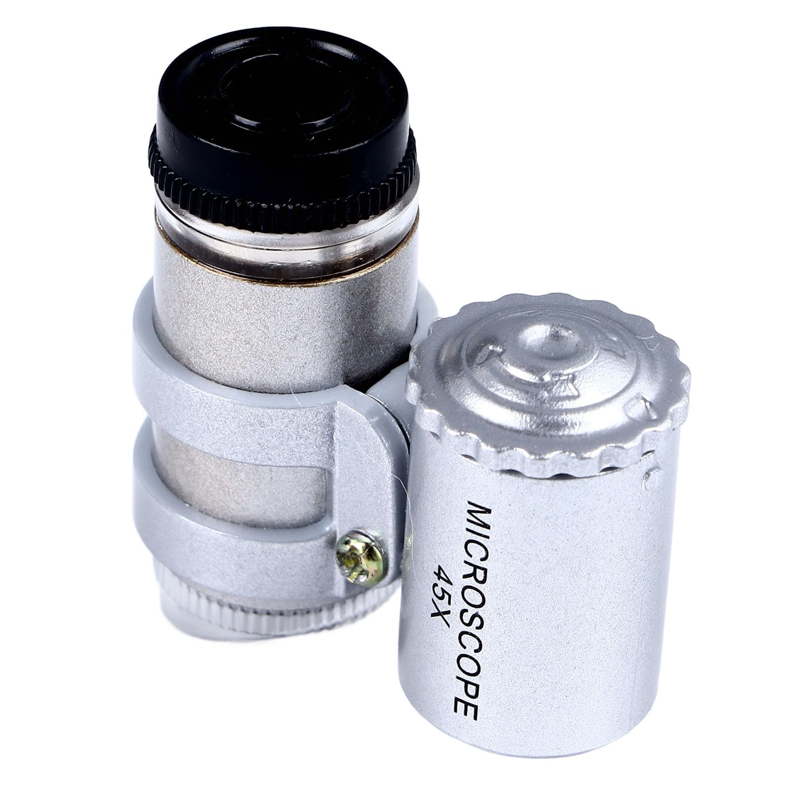 Lente d'ingrandimento tascabile per microscopio con clip per cellulare