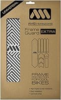 Vista 60 de All Mountain Style Protector de Marco de Bicicleta Extra - Ajuste Universal, Juego de 10 Piezas para Tubo Descenso, Portacadenas, Desgaste