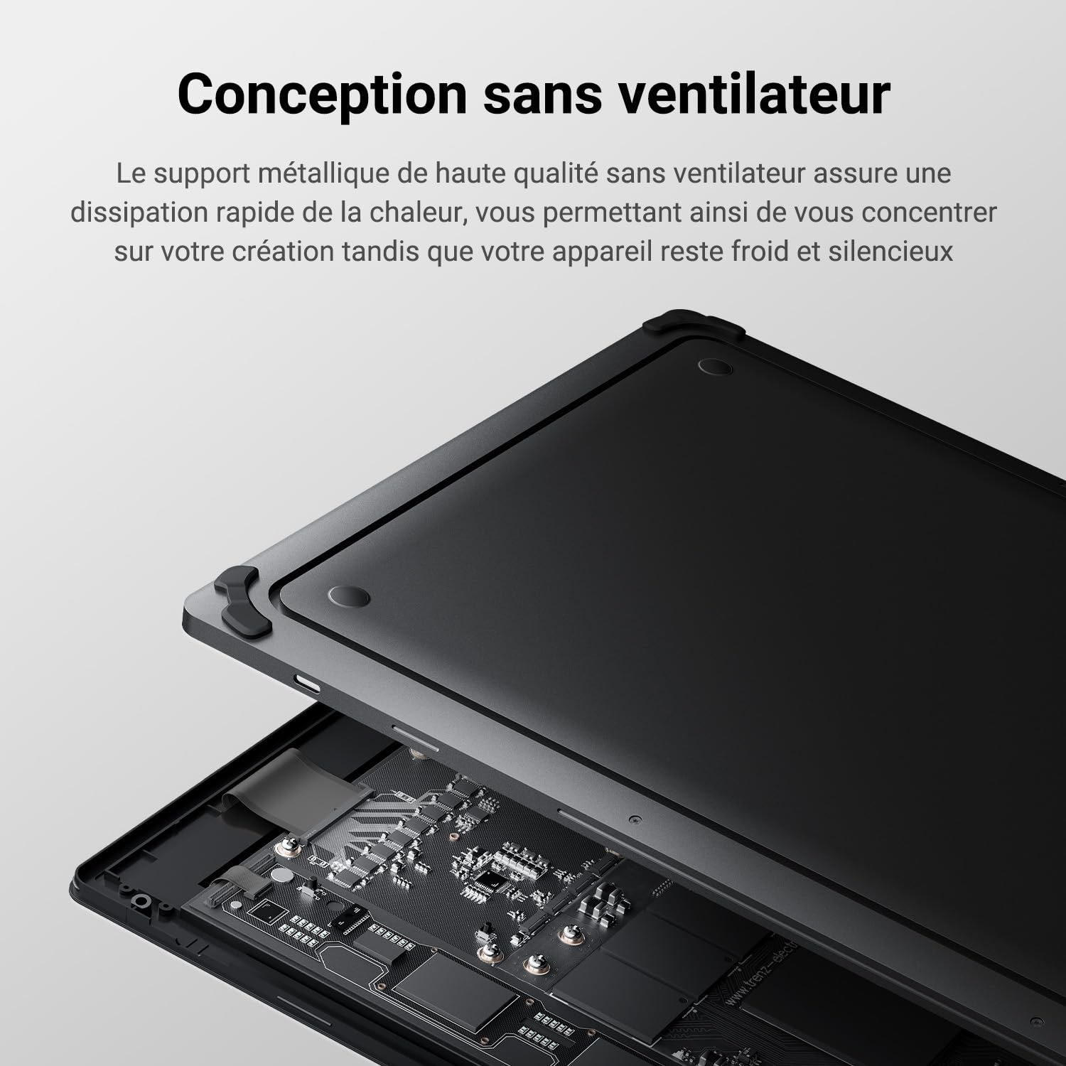 Xencelabs Pen Display 16 Lite Professionnelle 4K OLED Tablette Graphique Portable avec Écran 16 Pouces avec 2 Stylets v2 sans Pile
