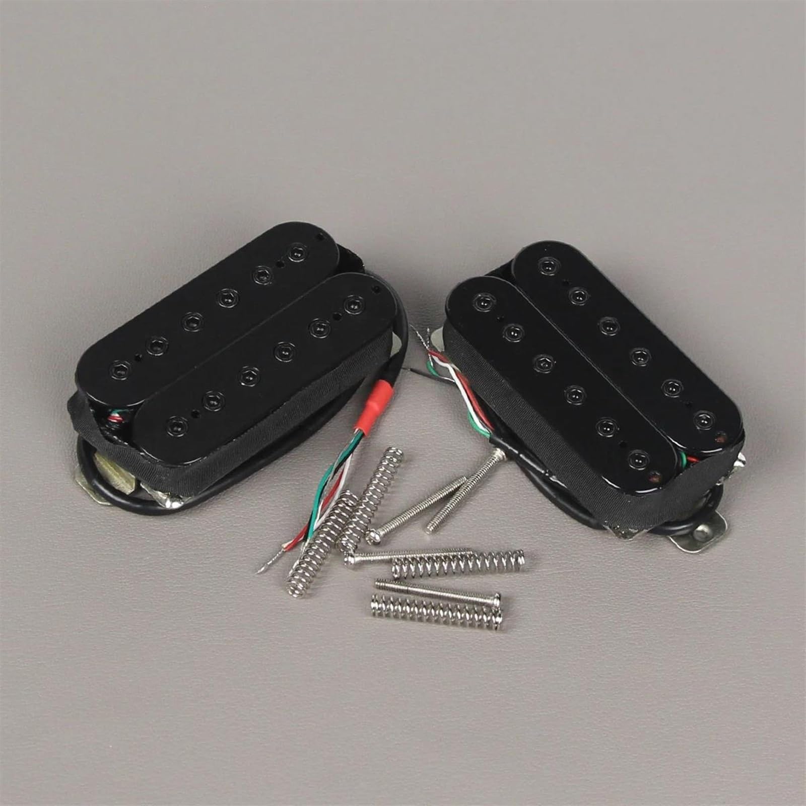 Professioneller E-Gitarren-Tonabnehmer 2 Stücke Alnico 5 Gitarre Pickup Humbucker E-gitarre Pickup Neck Bridge Set Schwarz Für Gitarre Teile Zubehör