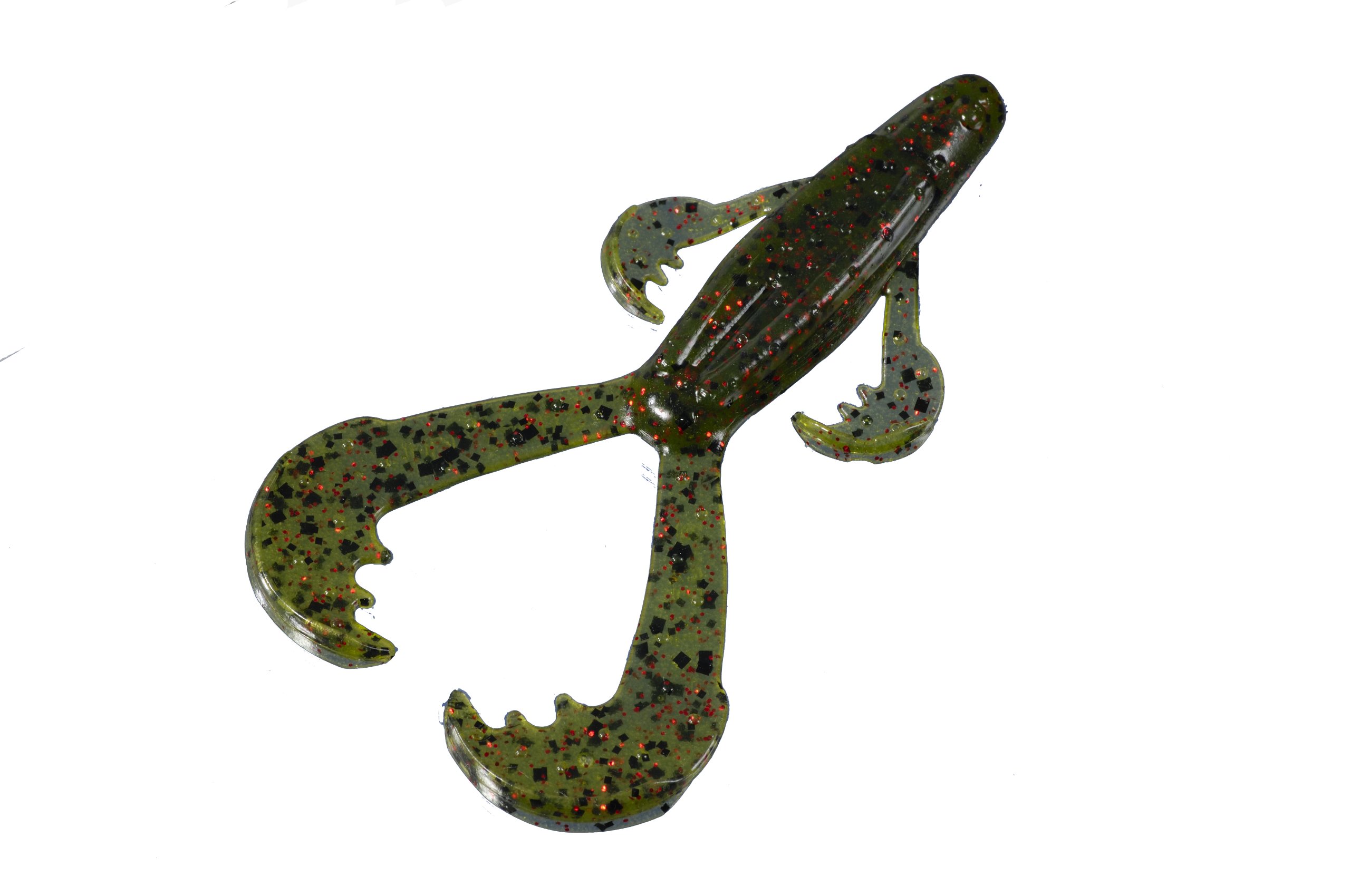 Rage Tail Space Monkey Bait (Watermelon Red & Black, 4-Inch)