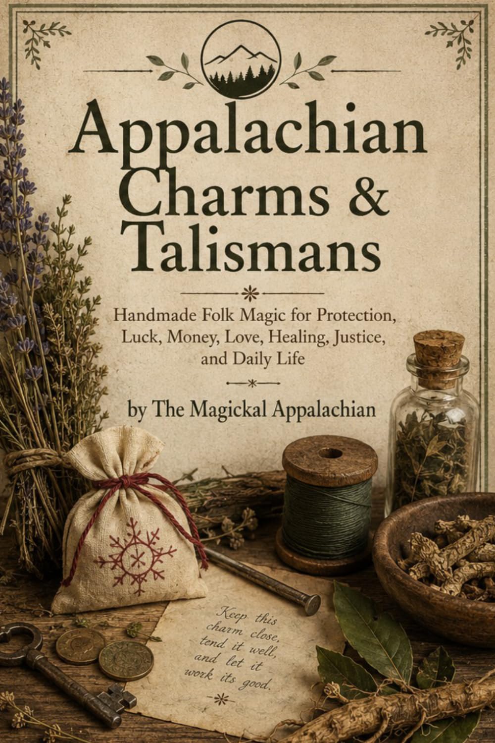 Appalachian Charms & Talismans Handmade Folk Magic for Protection, Luck, Money, Love, Healing, Justice, and Daily Life
