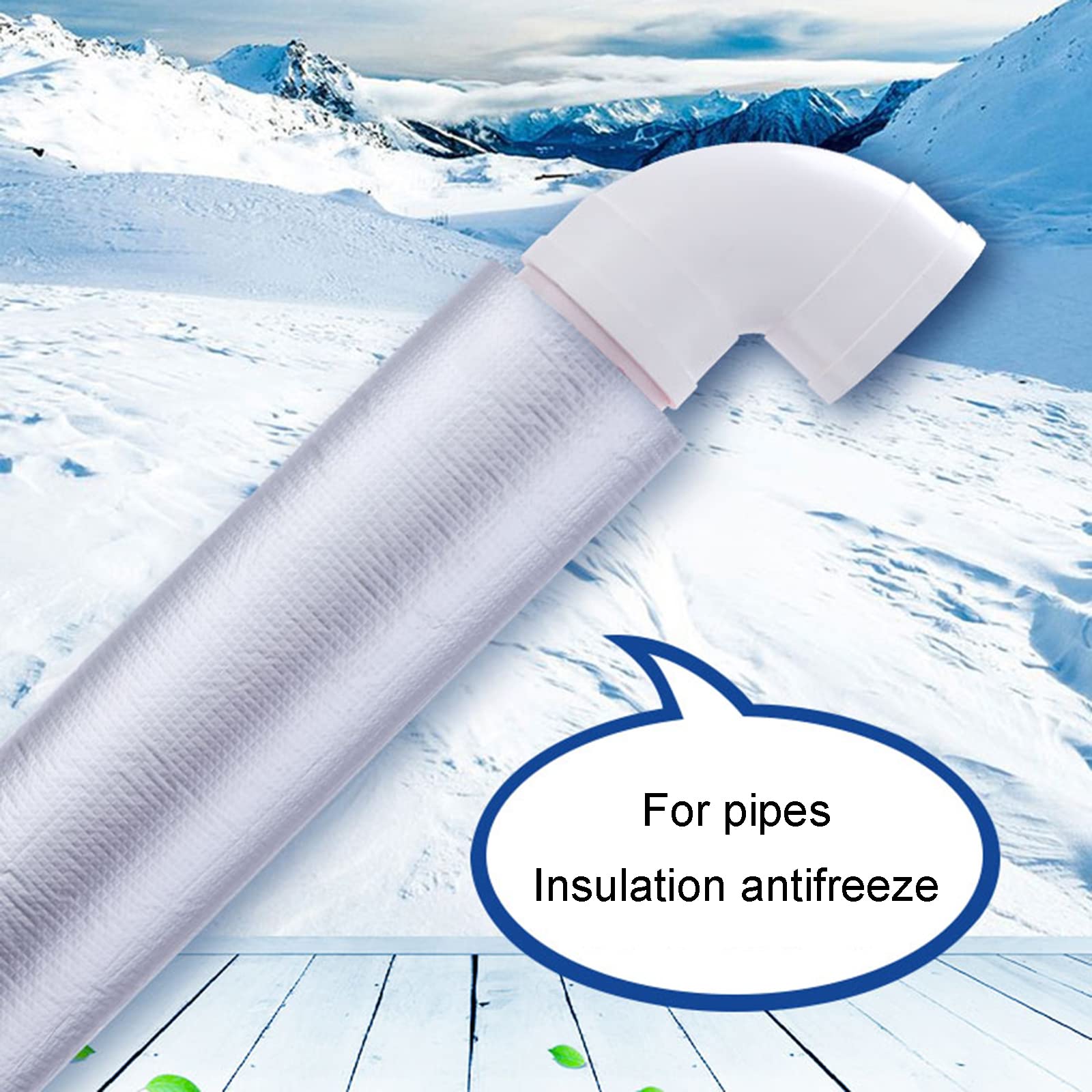 Aislante Térmico Aluminio Forro Papel Adhesivo,Coche Insonorizante Estera Forro Aluminio Papel Adhesivo,Aislante Térmico Reflexivo,Suelo Loft Pared Aislamiento Térmico,30mm（thk）,1*10M (10m²)