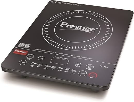 Prestige PIC 15.0 41932 1600-Watt Induction Cooktop (Black)