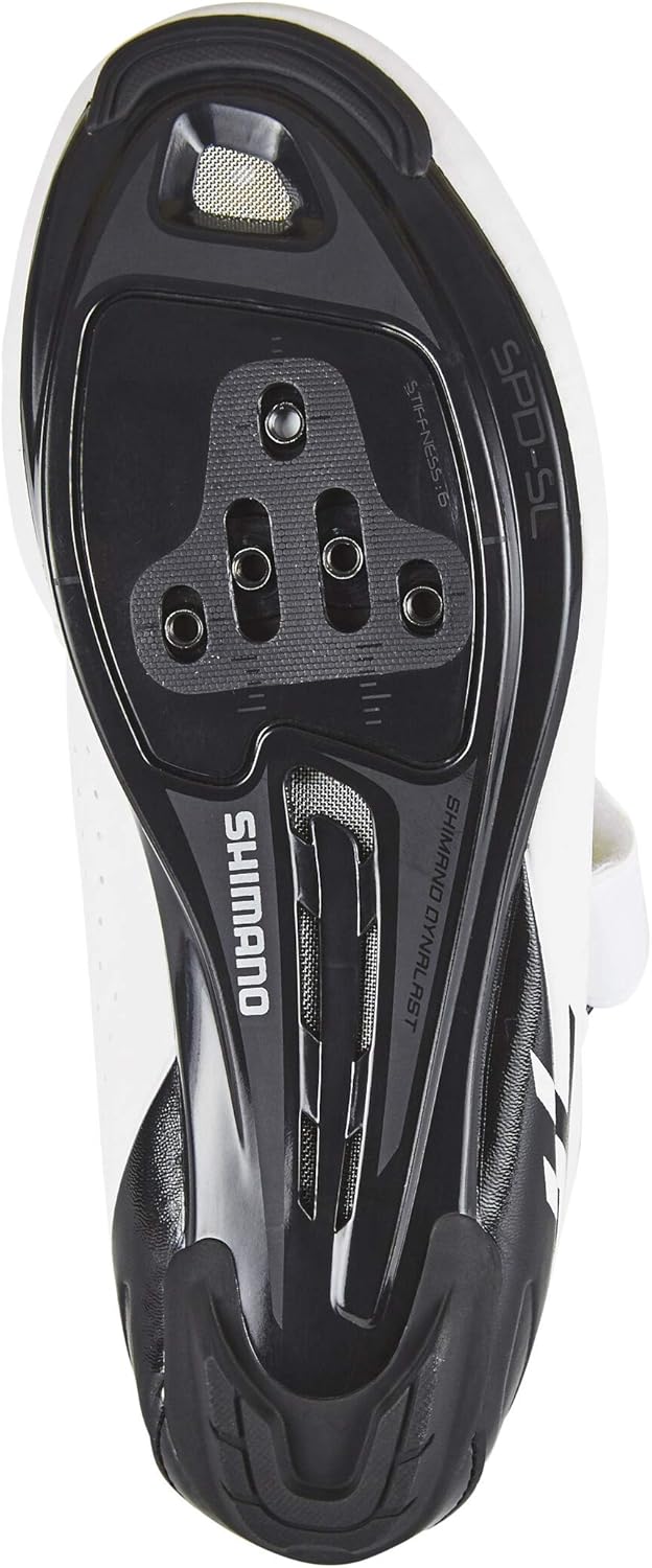 Shimano Men’s Shtr5oc420sw00 Road Cycling Shoes, Off White (White), 43 EU
