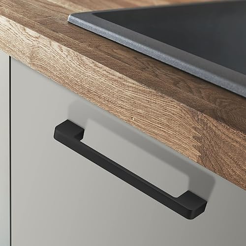 Miniatura 10 de Paquete de 10 tiradores de gabinete modernos de oro cepillado de 3-34 pulgadas, aleación de zinc, tiradores de cajón de aparador, accesorios de