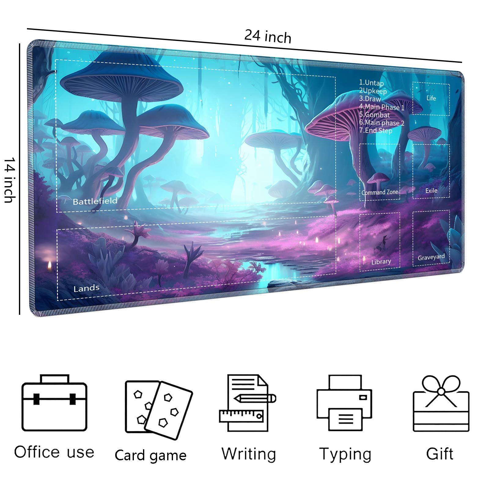 Amazon | MTGプレイマット用 カードプレイマット マジックゾーン