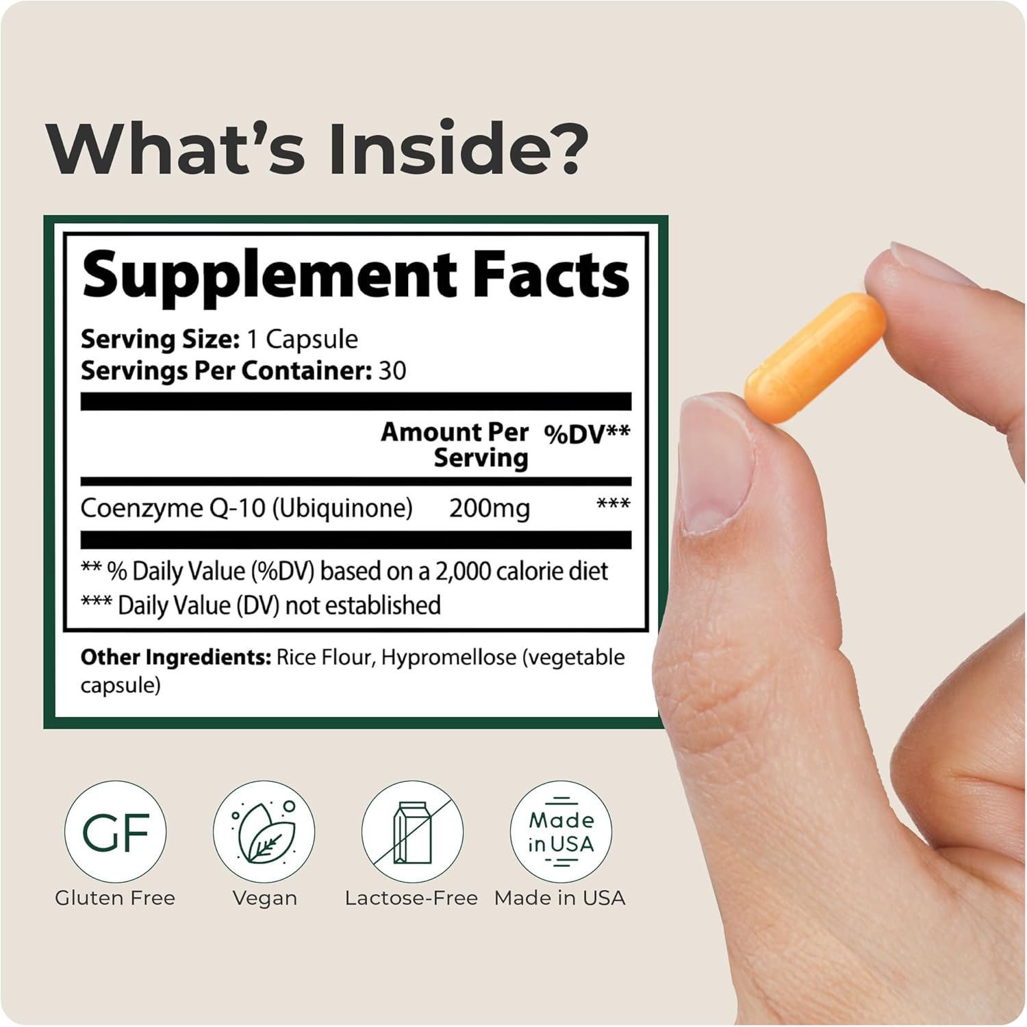 Advanced Anti-Inflammation & Cellular Energy Trio Includes: Vitamin D3,CoQ10 Ubiquinone,Magnesium Glycinate