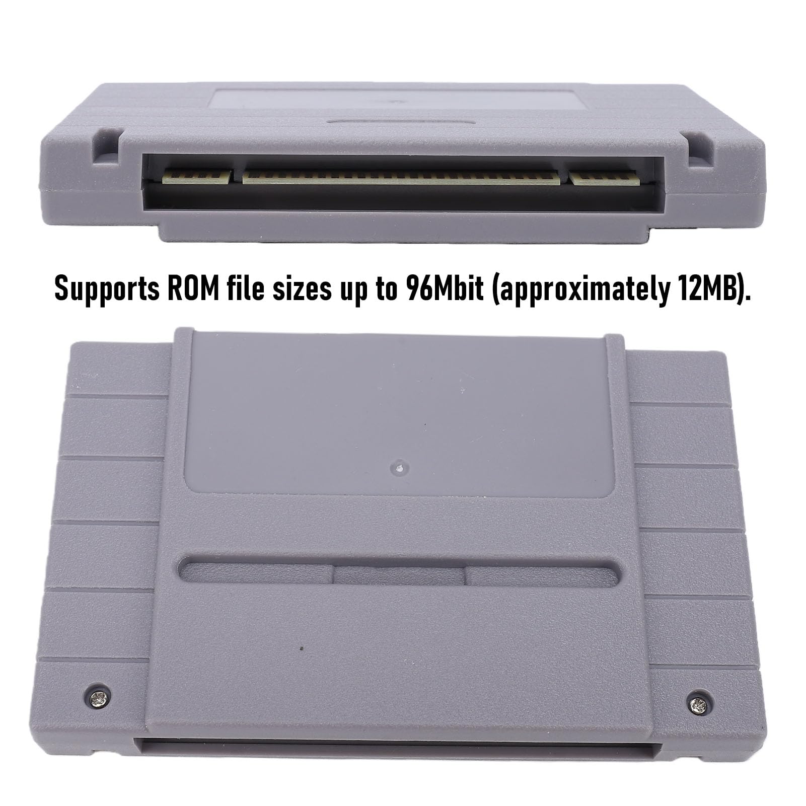 LICAEVEY Kaseta z grą Pasuje do SNES JP EU US, 16-bitowa Konsola do Gier Wideo Kaseta Flash z funkcją Natychmiastowego Zapisu i ładowania, Obsługuje pamięć ROM 96Mbit Gier Retro