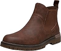 JOUSEN Men's Chelsea Boots: Waterproof Slip-On Ankle Boots with Memory Foam, Casual Dress Style for Comfortable All-Day Wear