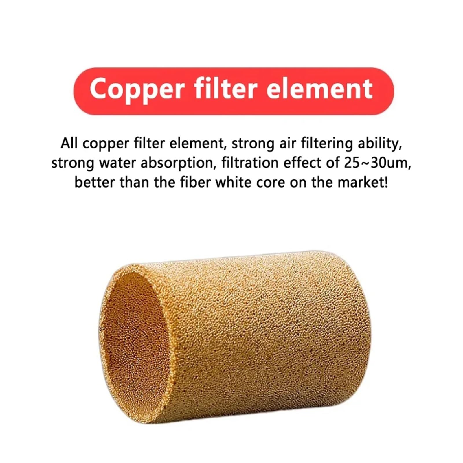 Procesador de fuente de aire AF2000 separador de aire aceite y agua compresor pistola de pulverización filtro de un solo componente (AF2000+PC6-02x2)