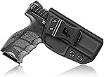 H&K VP9 Holster,Forcenter IWB Holster for Heckler & Koch VP9 Pistol | H&K VP9 Accessories | Right-Hand Draw | Adjustable Cant | 'Posi-Click' Retention