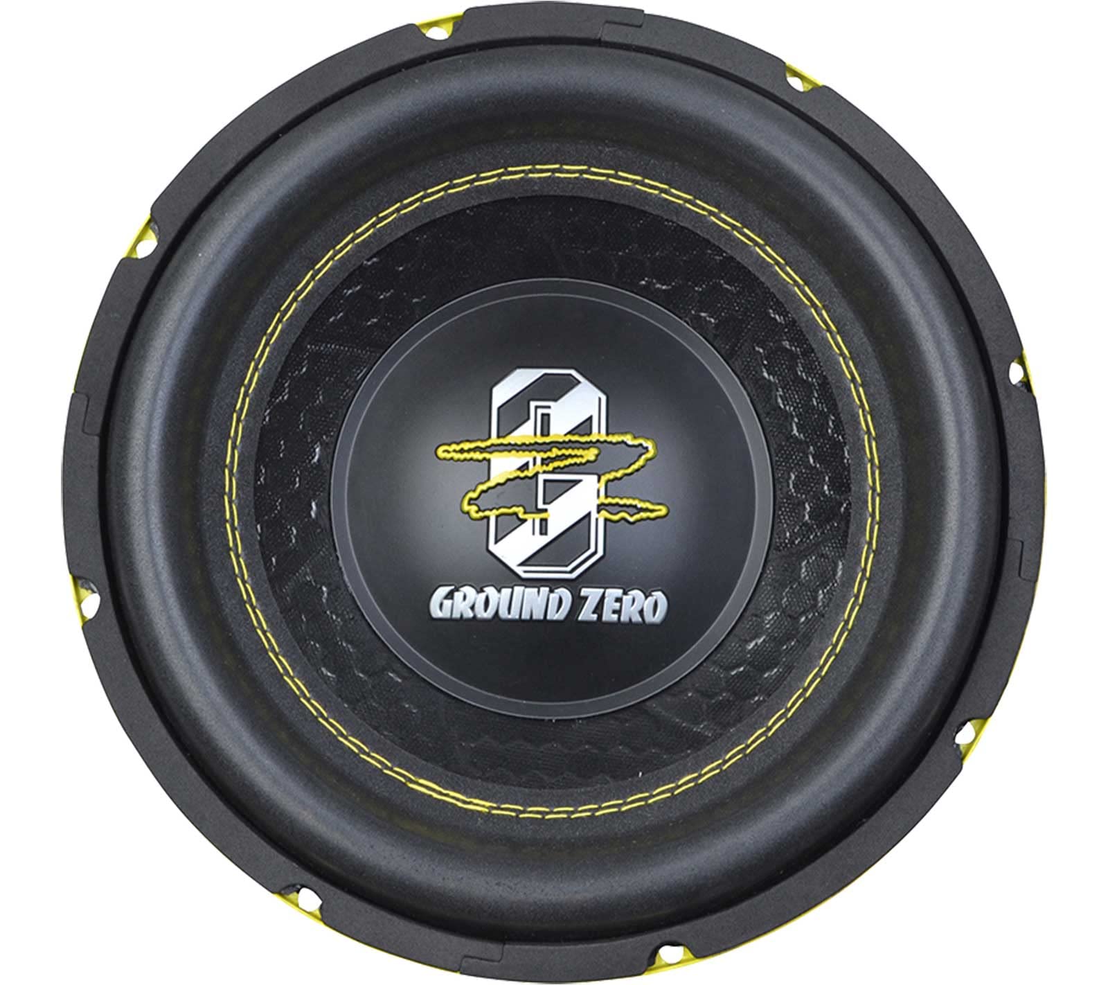 Ground Zero GZIW 10XSPL-D2-Caisson de basses passif 25 cm 1000 W (RMS : 500 W)