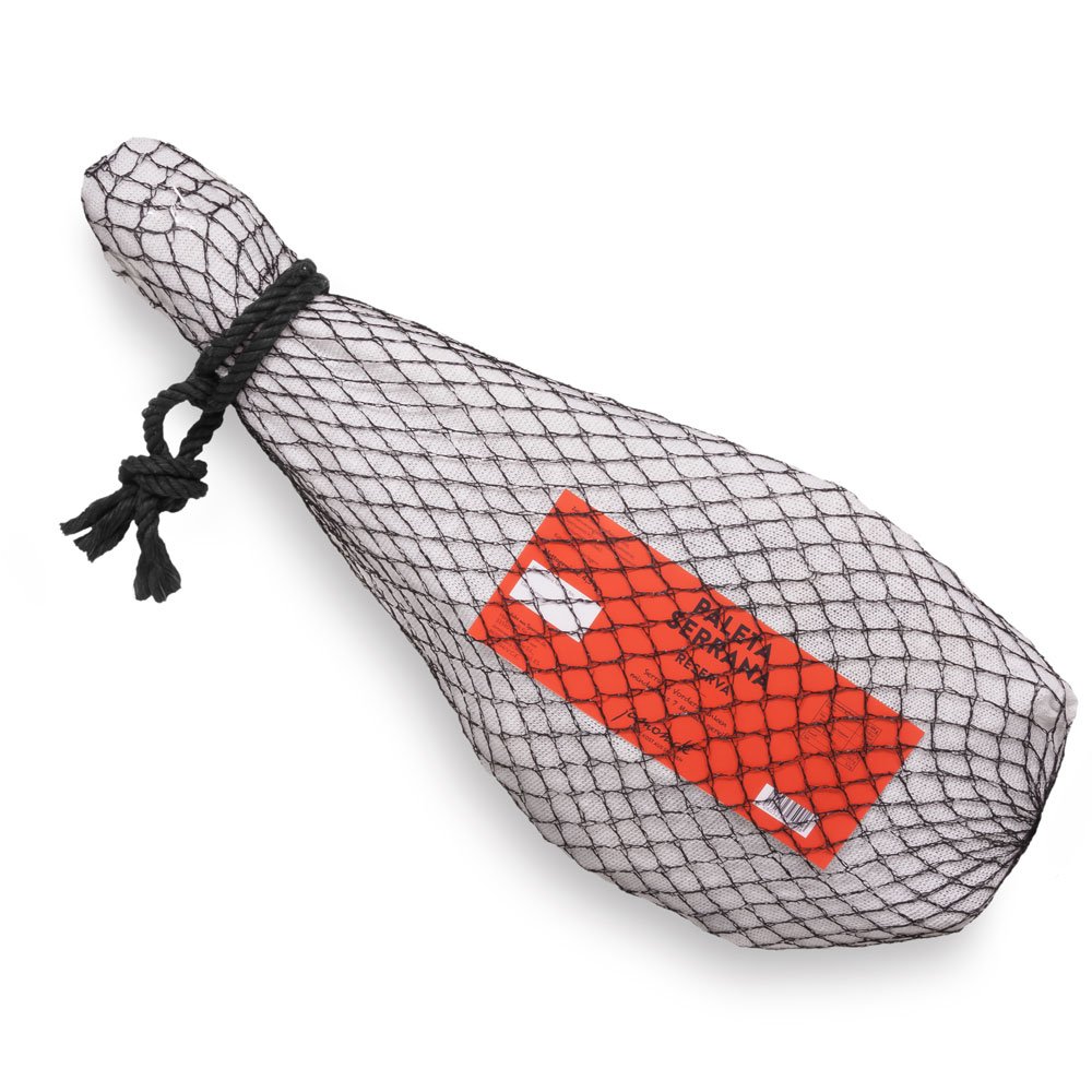 jamon.de Serrano-Schinken Paleta Serrana Reserva | Traditioneller Serrano Vorderschinken | Mindestens 7 Monate schonend gereift | Das Original aus Spanien | Stückgewicht 4,5kg