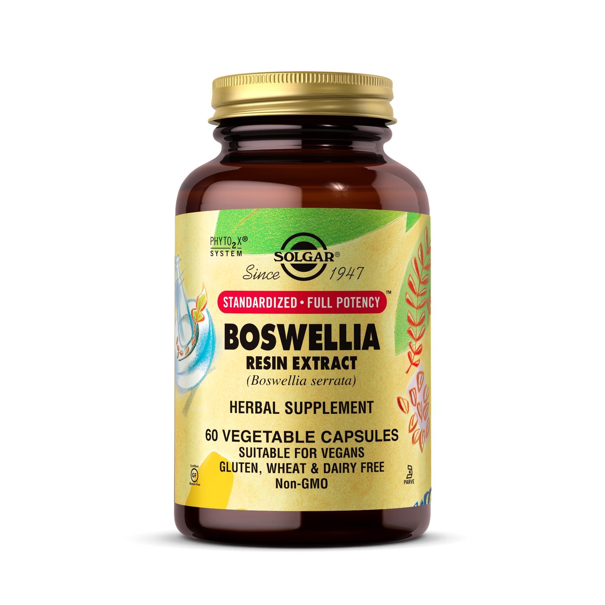 Solgar Boswellia Resin Extract, 60 Veggie Caps