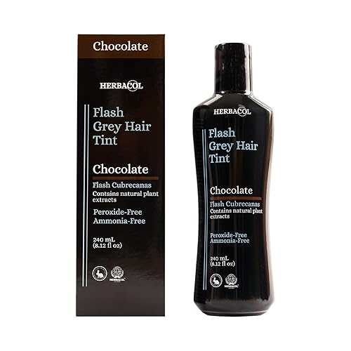 Miniatura 7 de Herbacol Flash Cubrecanas Natural, Sin Cobrizo, Sin Amoniaco ni Peróxido, 8.1 onzas  Herbacol Flash Cubrecanas Natural, Cobrizo, Sin Amoniaco ni