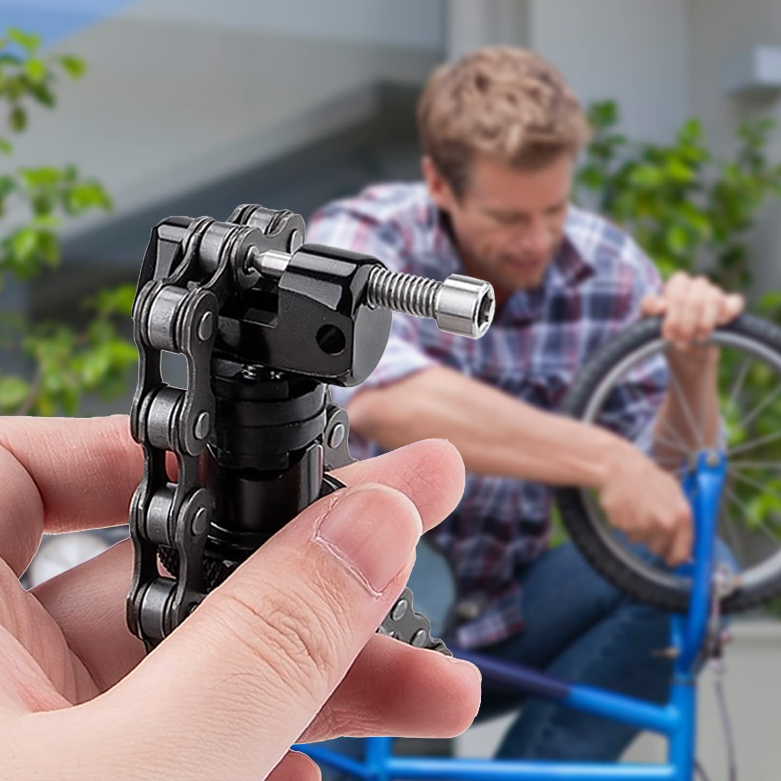EXBERT Demontage von Fahrradketten – Kettenzange und Kettenbrecher, Fahrradkette, Kettenschneider für eine -Reparatur, Universalwerkzeug für Wartung