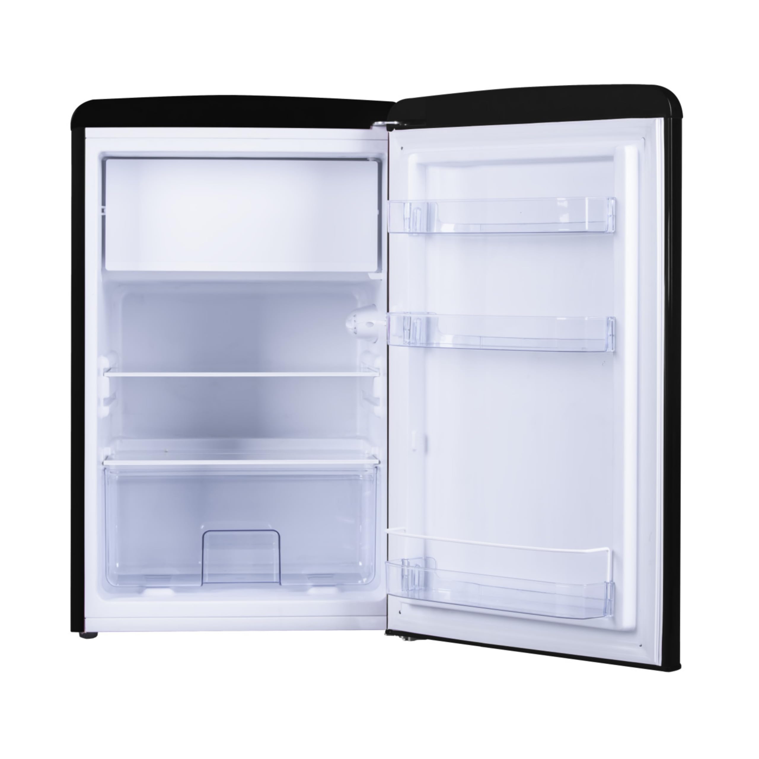 Amica Retro Kühl-Gefrierkombination 108 L 87,5 x 55 x 61,5 cm KS 15614 S