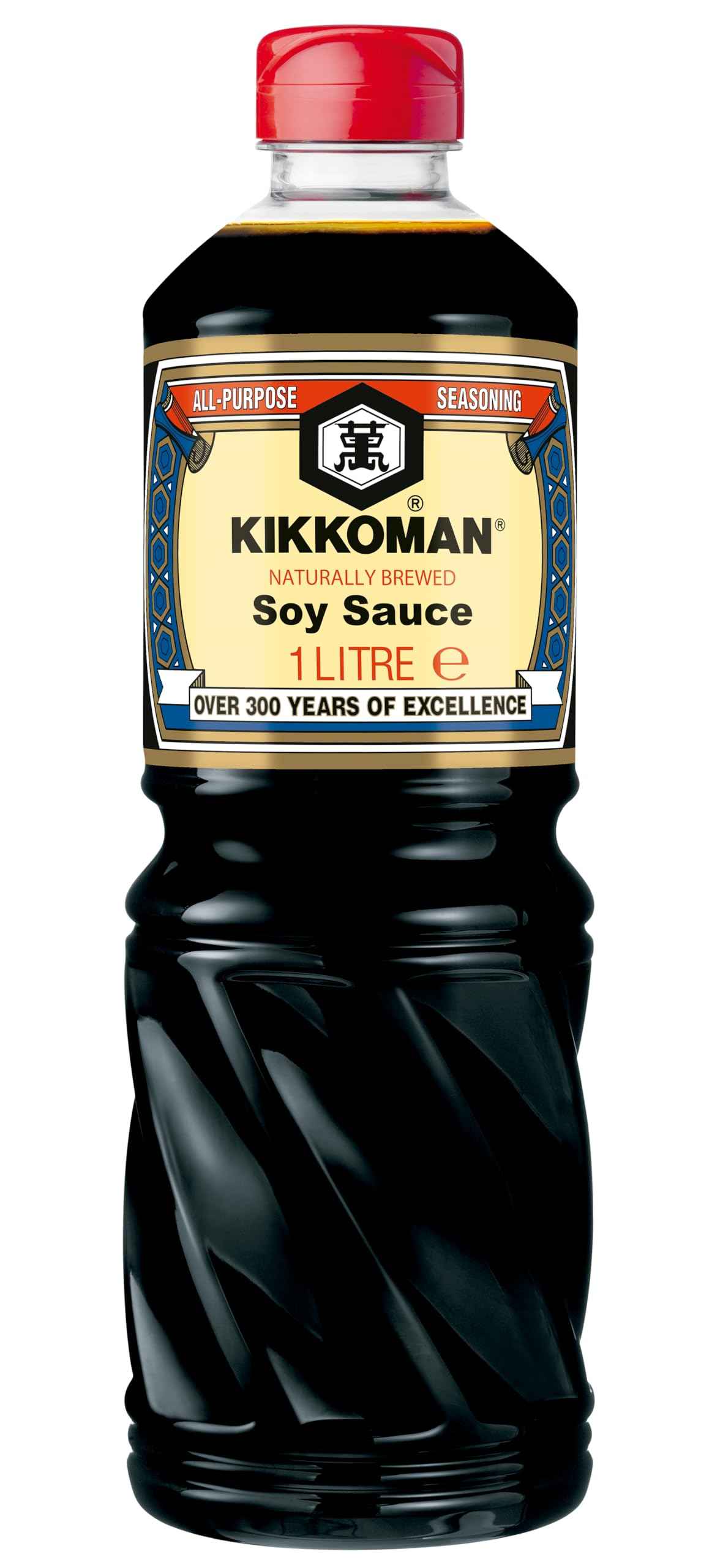 Kikkoman Soy Sauce Bottle, 1000 ml