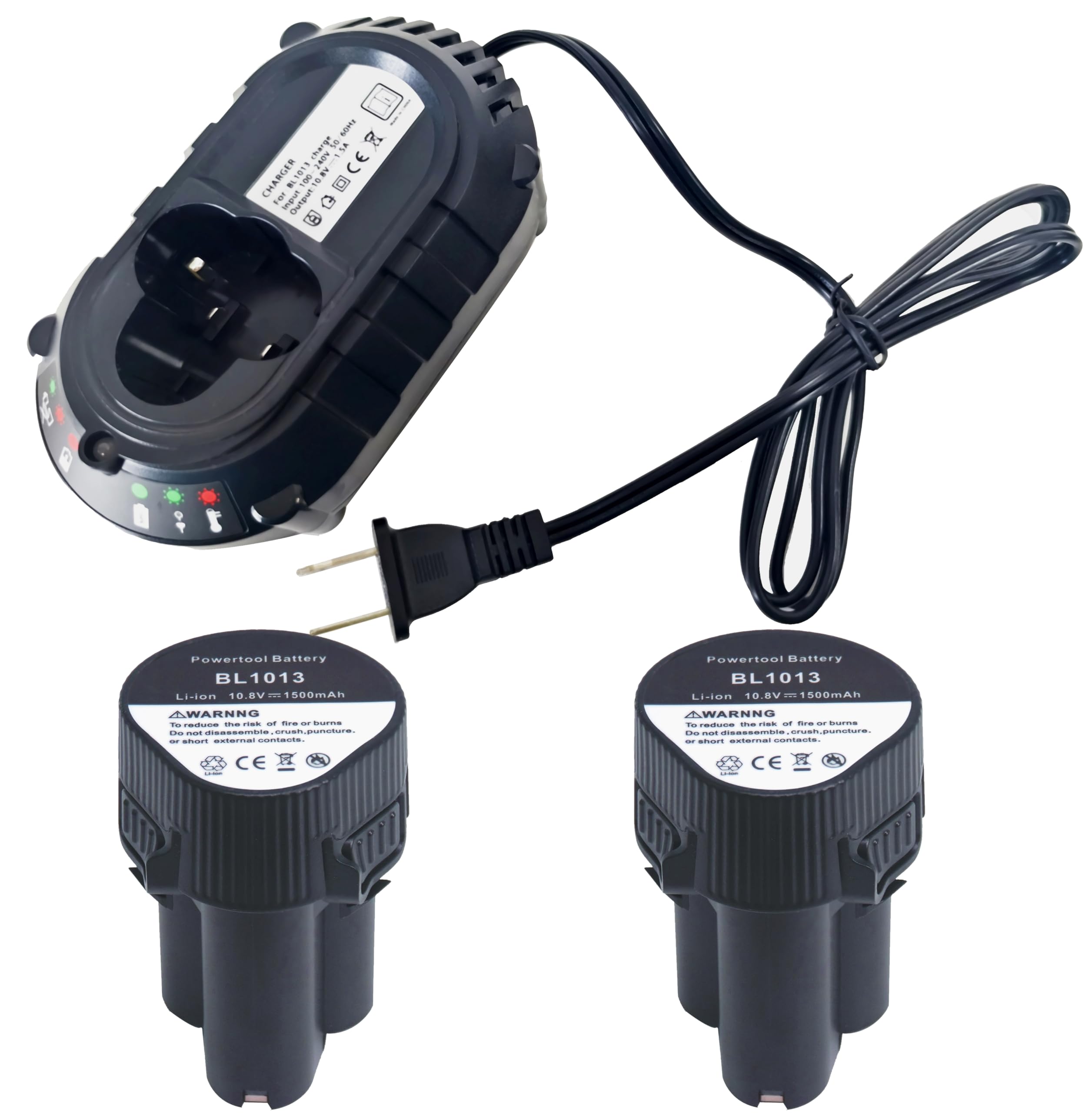 vhbw Ladegerät kompatibel mit Makita DA330, DA330DZ, DF030, DA330D vhbw Ladegerät kompatibel mit Makita DA330, DA330DZ, DF030, DA330D
