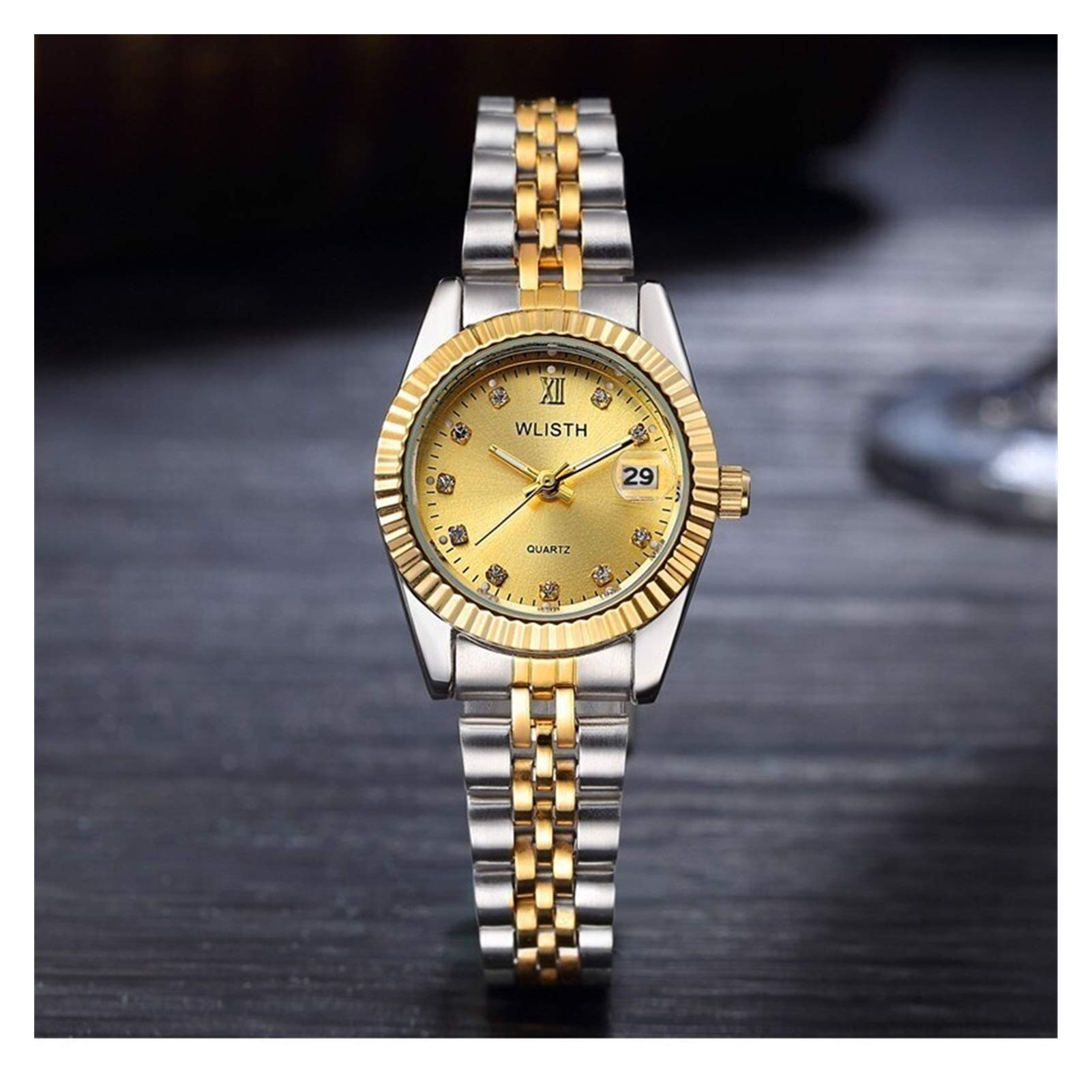 動作品 D&G ゴールド ストーン付き 腕時計 NIGHT&DAY 定価7万円 動作品 D&G ゴールド ストーン付き 腕時計 NIGHT&DAY 定価7万円 楽天