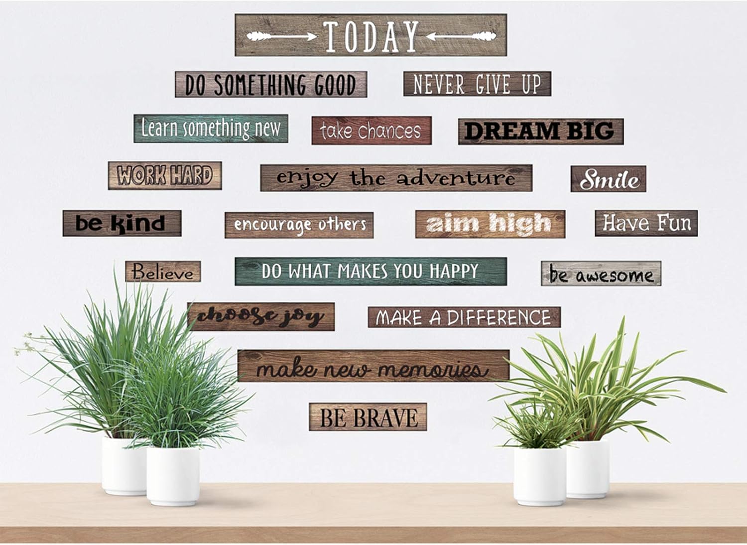 Teacher Created Resources Clingy Motivational Signs