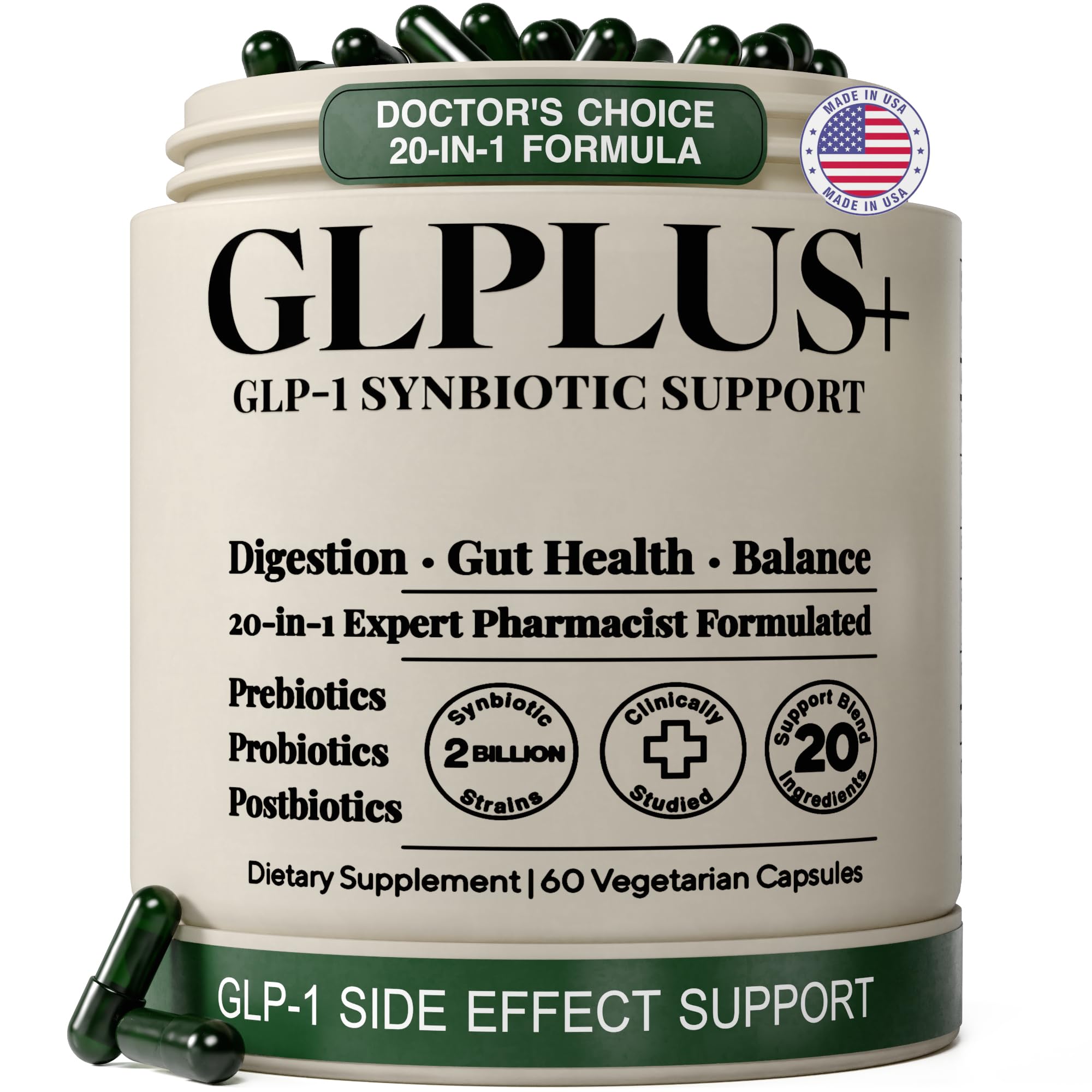 GLP-1 Companion Gut Supplement by Plus+Ultra