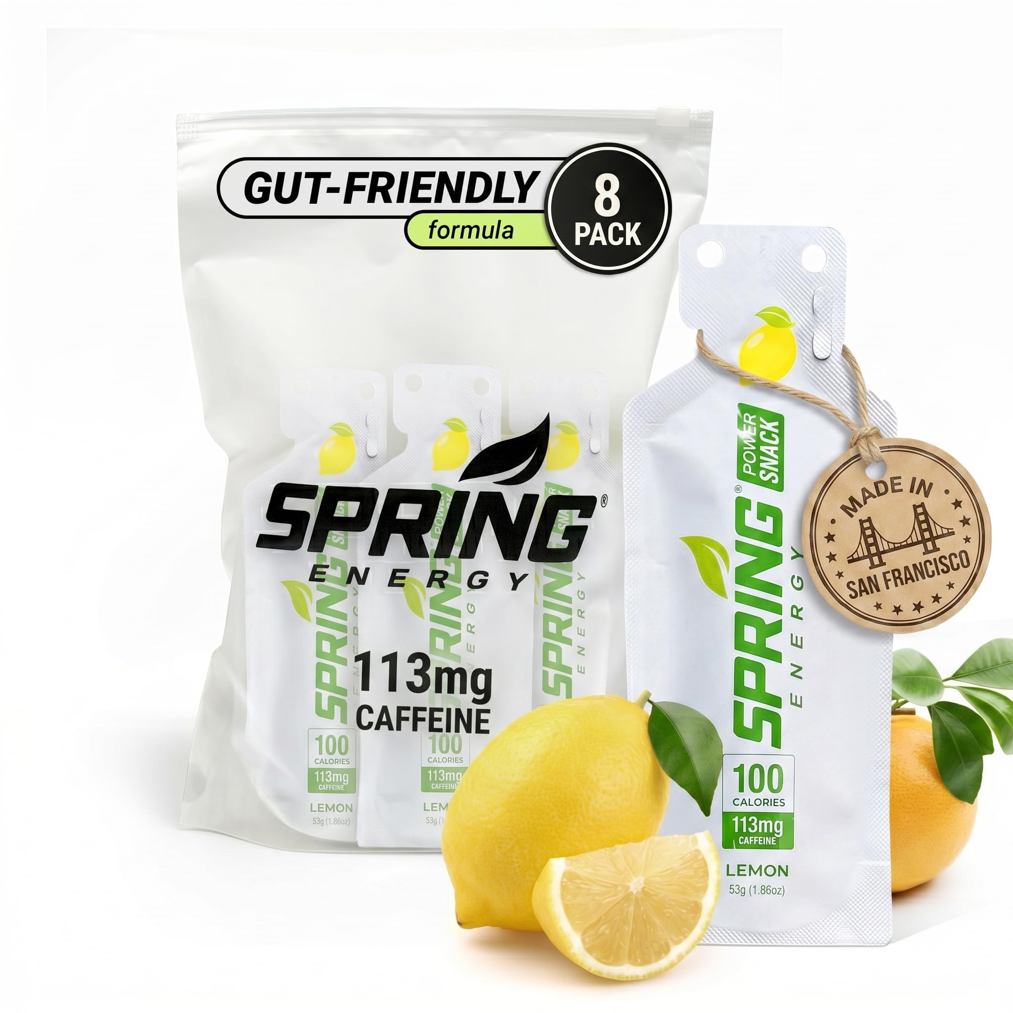 Spring Energy Gel – Wholesome, Stomach Friendly, Vegan | Apple Cinnamon Sweet Potato | Awesome Sauce | No Rice Syrup. No Maltodextrin. No Preservatives — Amazon image 13