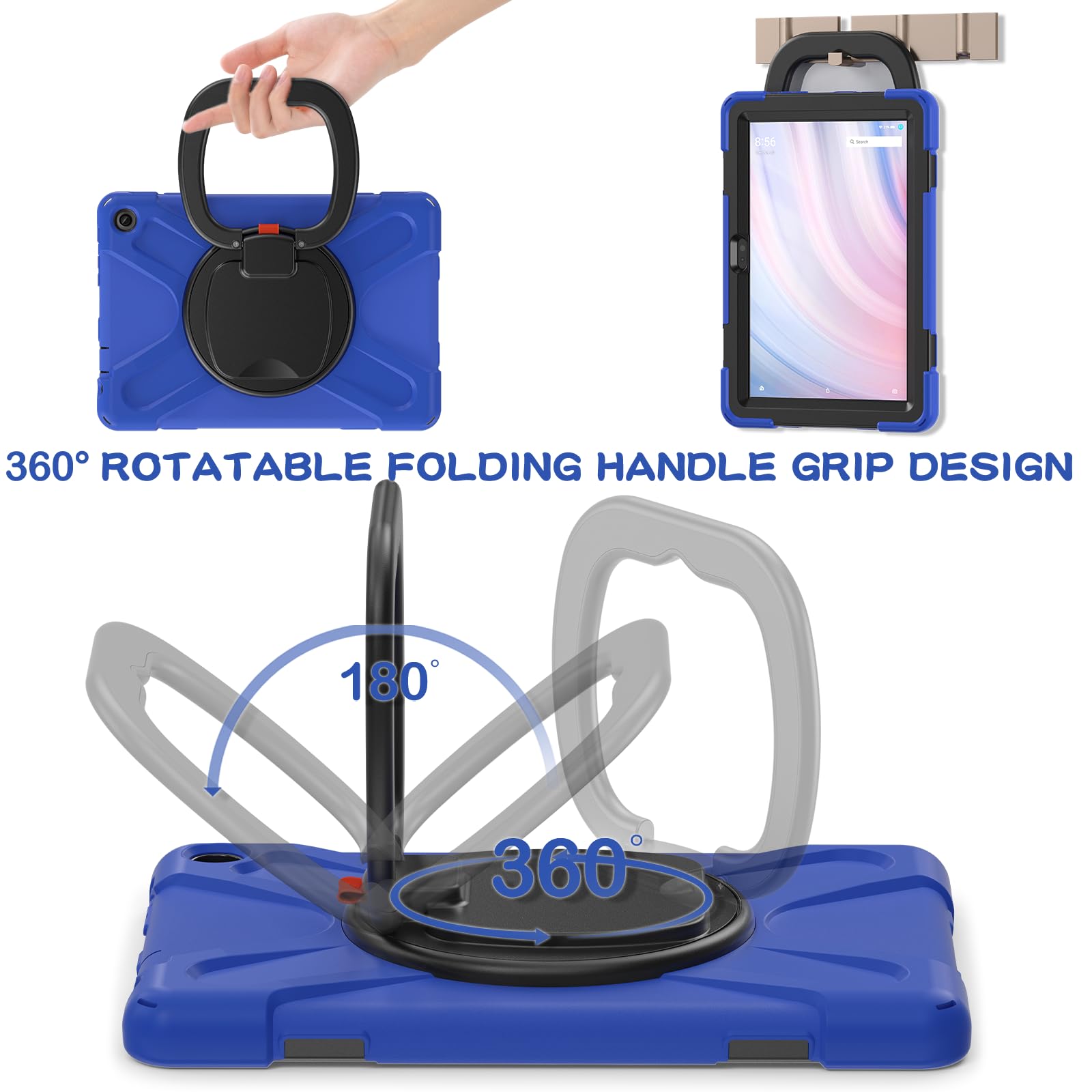 Amazon.co.jp: 360度回転式 For Fire HD 10 2023 ケース キッズ 子供