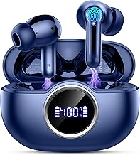 Wireless Earbuds, Bluetooth 5.4 Headphones in Ear with 4 ENC Ear Buds, 2025 New Wireless Headphones Noise Cancelling Mic, HiFi Stereo Bluetooth Earphone 36H Playtime, IP7 Waterproof Lightweight/USB-C