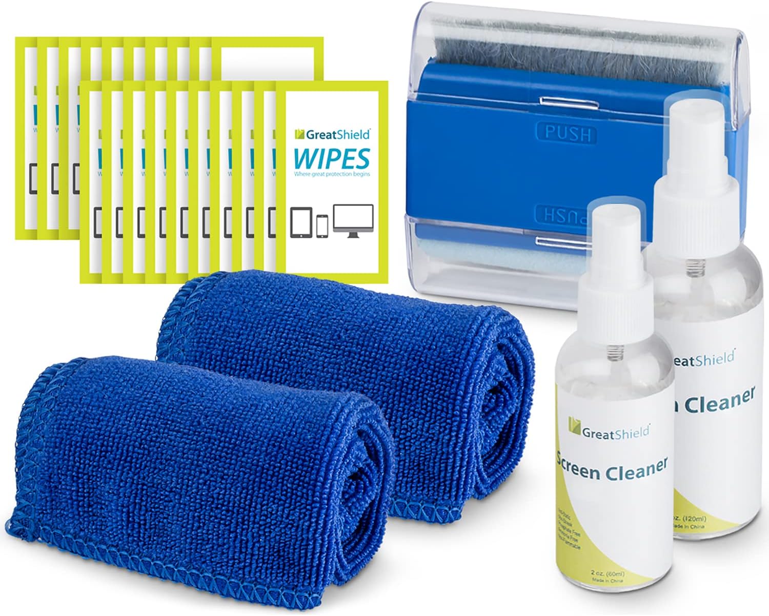 Screen Cleaning Kit, GreatShield LCD Computer Screen Cleaner