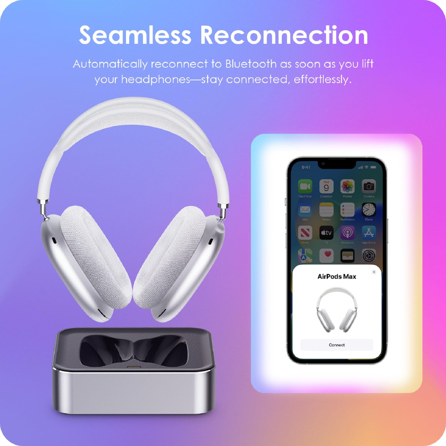 Amazon | AirPods Max 2024 & 2020用ヘッドホン充電ステーション