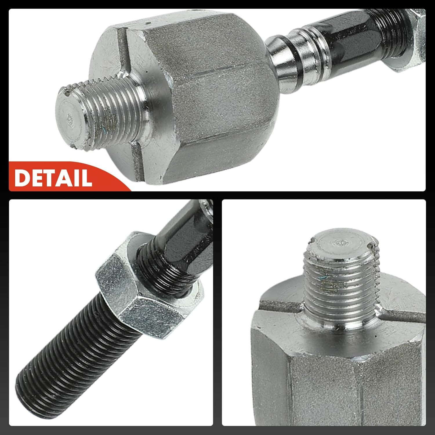 A-Premium 2 x Front Inner Tie Rod Ends, Compatible with Volvo XC90 2003-2014, S60 2001-2009, XC70 2003-2007, S80 2000-2006, V70 2001-2007