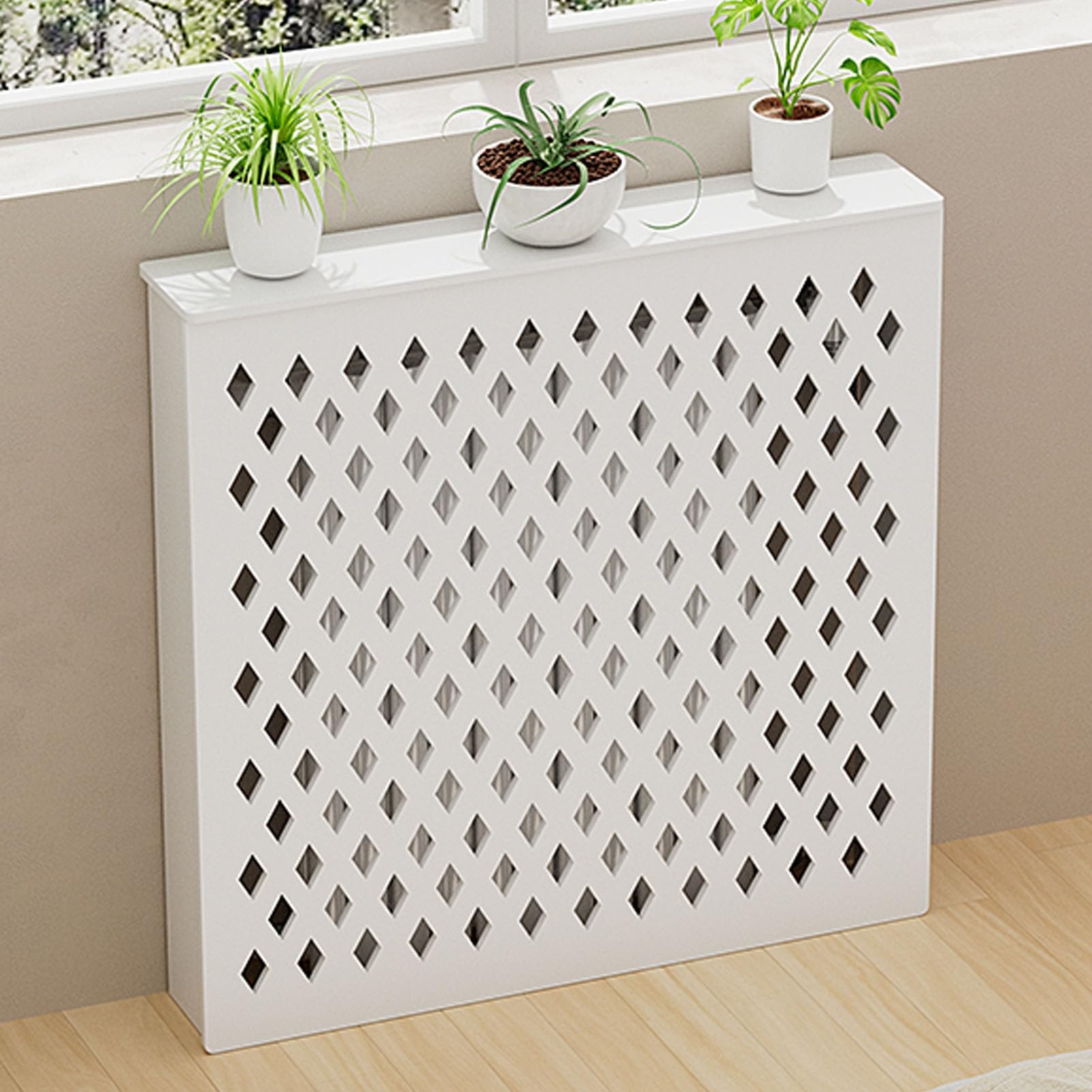 Estante para gabinete ocultar tuberías mueble bajo radiador estrecho