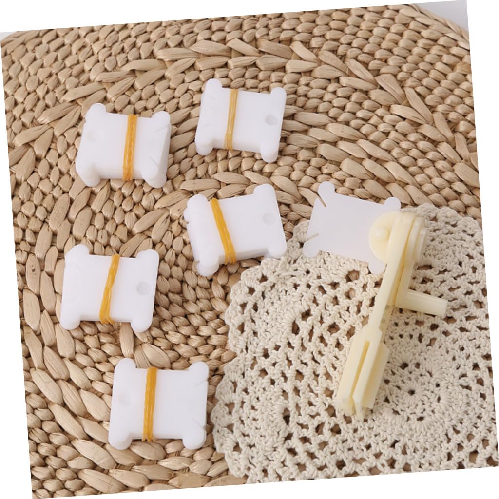 Gadpiparty 3 Juegos Caja Organizadora Bordar Compartimentos Ajustables con para Hilo de Cruz Almacenamiento Diy con y Pegatinas Resistente y Práctica para Manualidades