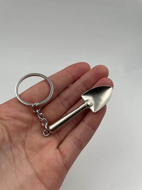 Foto 5 de 5 de Onwomania Llavero pala pala metal plateado colgante encanto
