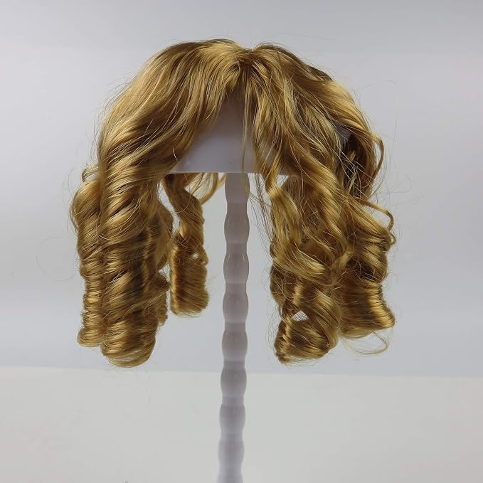 Pet Supplies -Dog Costumes Queen Style Pet Dog Wigs-gift Gold Yellow miniatura 6
