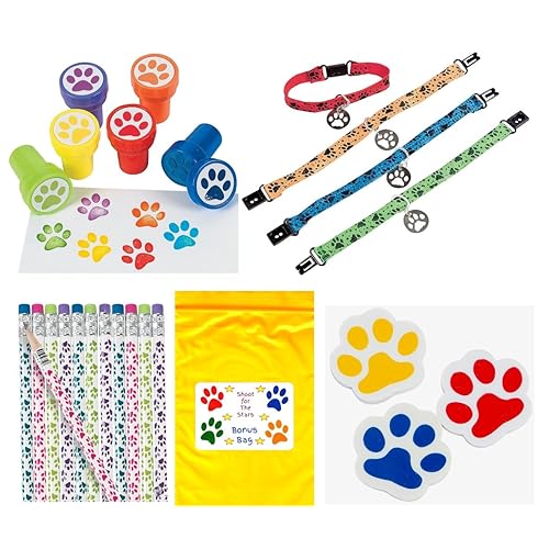 Paw Print Birthday Party Supplies Amazon Com