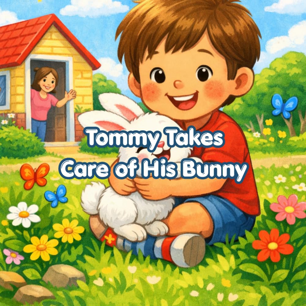 Tommy Takes Care of His Bunny: A Sweet Story About Love, Kindness and Responsibility (Tommy's Little Life Lessons Series)