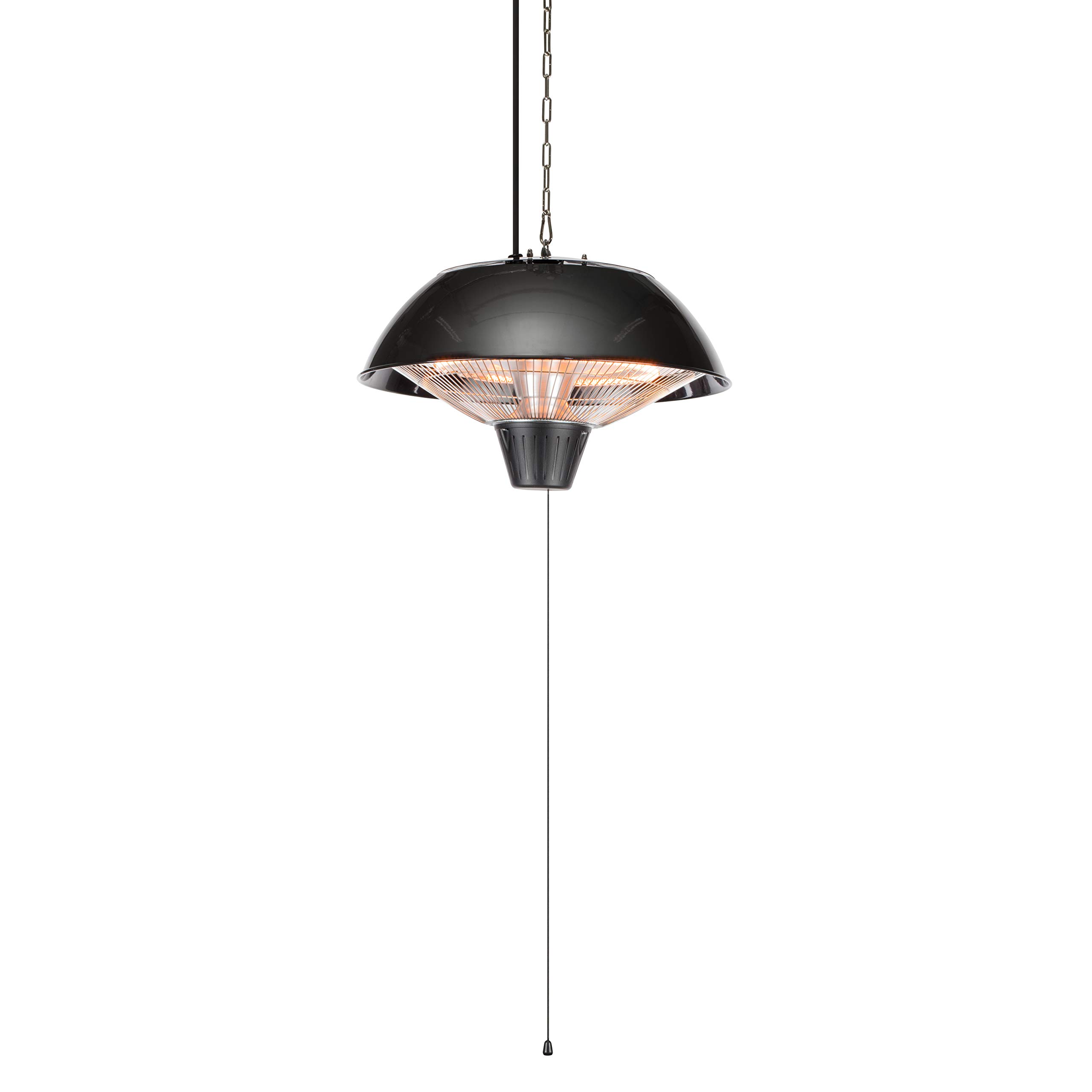 Tristar KA-5273 - Calefactor para Terraza, Infrarrojos, Cabezal de 360º, IP34, 1500 W, Negro
