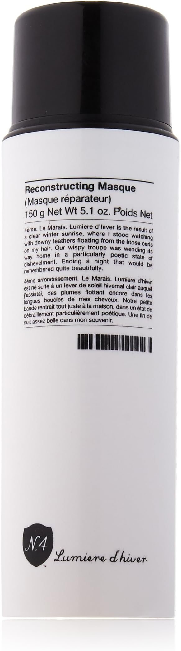 N.4 High Performance Hair Care Lumiere d'hiver Reconstructing Masque 5.1 oz