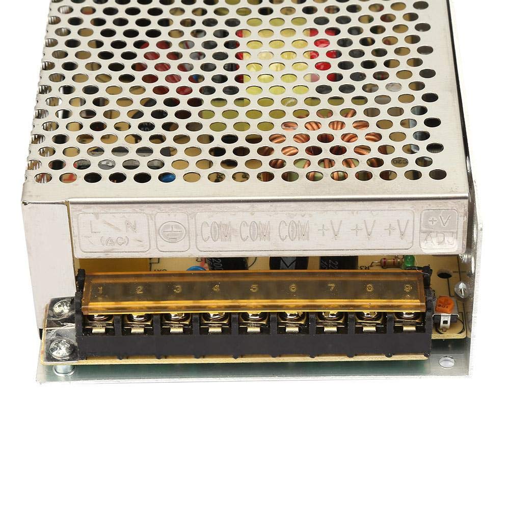 Walfront AC110V - Transformateur de Conversion 220V-DC 12V pour CCTV, Radio, Projet Informatique