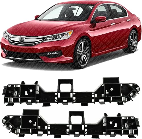 US AUTO PATRS PLUS - Nueva cubierta de soporte de parachoques delantero izquierdo y lado del pasajero derecho de repuesto directo para Honda Accord