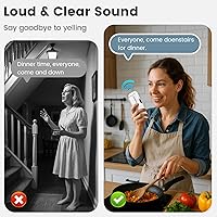 Vista 4 de Intercomunicadores inalámbricos para el hogar, 1 milla de largo alcance para la oficina de negocios, sistema de comunicación de habitación a