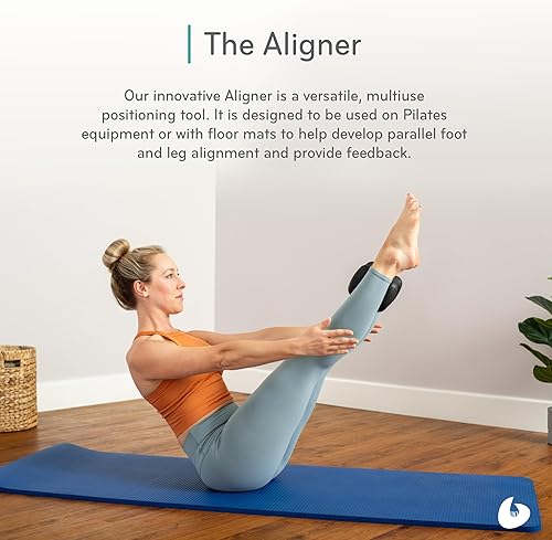 Miniatura 2 de Balanced Body El alineador, bloque de pilates y yoga, bloque de pilates para alineación, equipo de entrenamiento de pilates para gimnasio en casa o