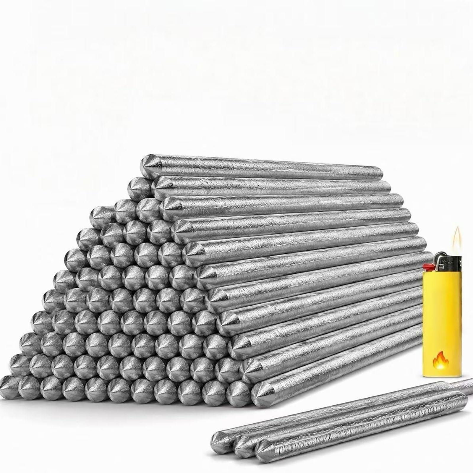 Varillas de soldadura de aluminio para reparar grietas metálicas sin usar decapante extra