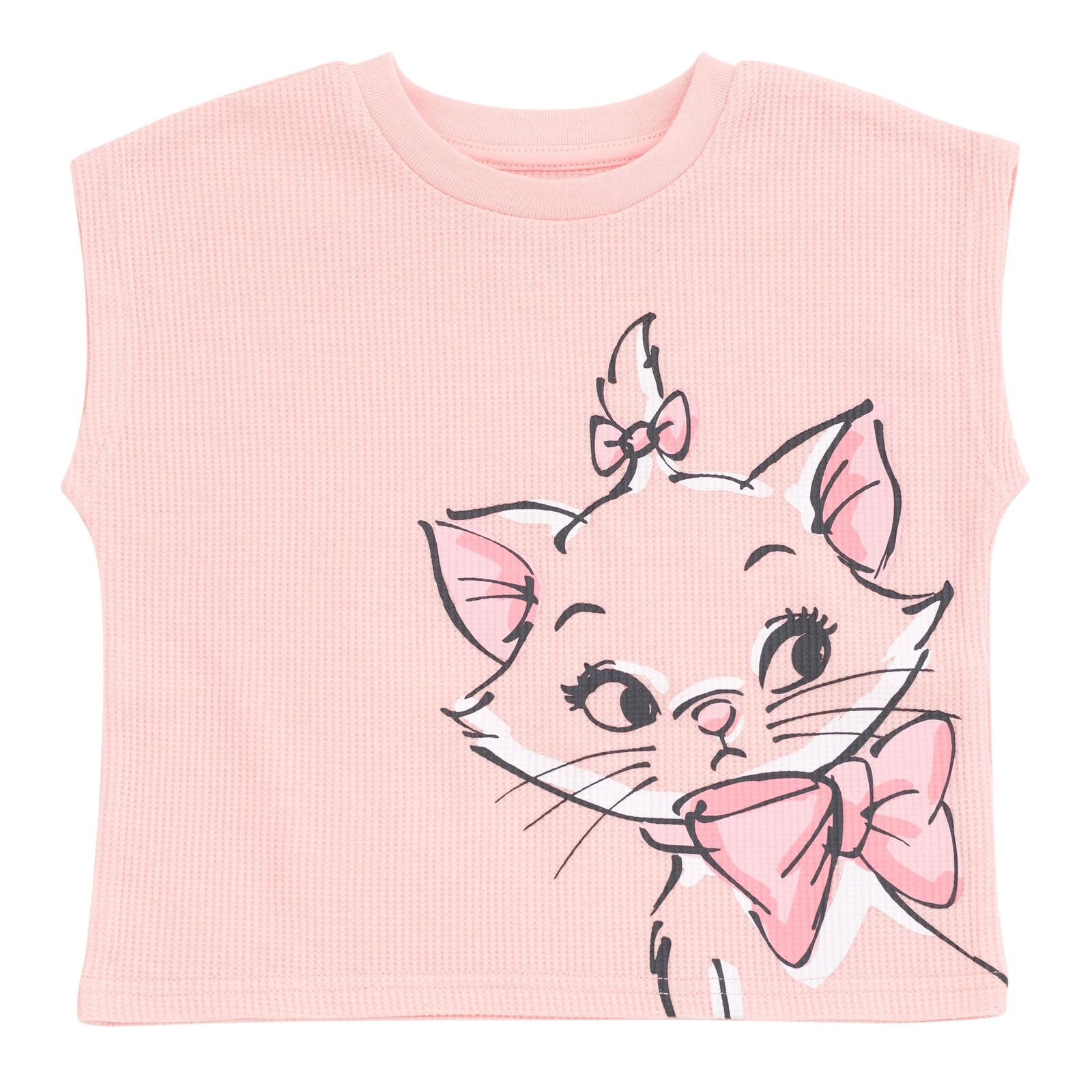 Disney Set aus T-Shirt und Shorts aus Waffelstrick für Neugeborene und Kleinkinder (0-3 Monate bis 5)