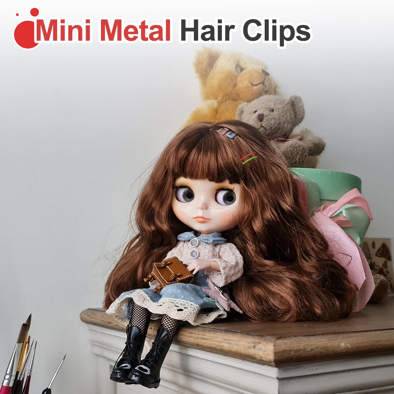 のんのん 様　　❤️小さな英国アンティークベア❤️ Amazon.co.jp: uxcell 6個入り ドール用極小ヘアピン 11mm/0.43インチ